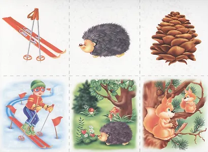 Предметы из сюжетов. Настольная игра-лото для занятий в группах детских садов и самостоятельно - фото 2