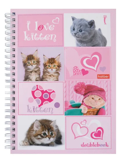 Тетрадь в клетку Hatber, "Котята-Щенки", 80 листов, в ассортименте - фото 4