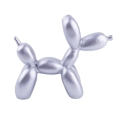 Декоративная фигурка Собачка-шарик (металлик) (8х9) (керамика) (12-fengshen-202506-D1) - фото 2