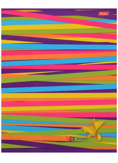 Тетрадь в линейку Hatber, Lines, 48 листов, в ассортименте - фото 3