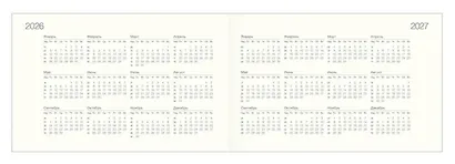 Еженедельник датированный 2026 год, А6, 64 листа, 160x105 мм "Candy", розовый - фото 4