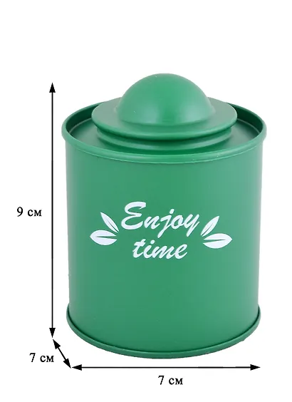 Шкатулка Слоганы (пастель) (металл) (7,5х 9,5) (12-09412-03207-1) - фото 2