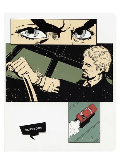 Тетрадь общая «Comic strip», 48 листов в клетку, A5, в ассортименте - Listoff - фото 6