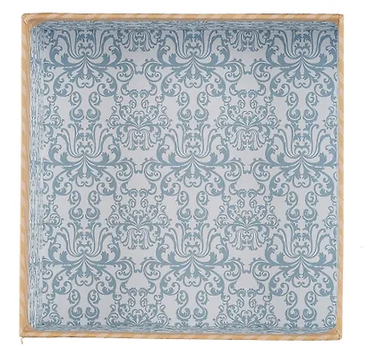 Коробка подарочная "Craft snowflaces" 15,5*15,5*6,5см, Новый год, картон - фото 2