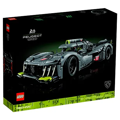 LEGO Technic: Гибридный гиперкар PEUGEOT 9X8 24H Le Mans, 1775 деталей (42156) - фото 12