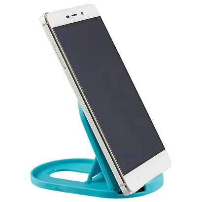 Держатель для телефона овальный цветной, пластик, в ассортименте - фото 2