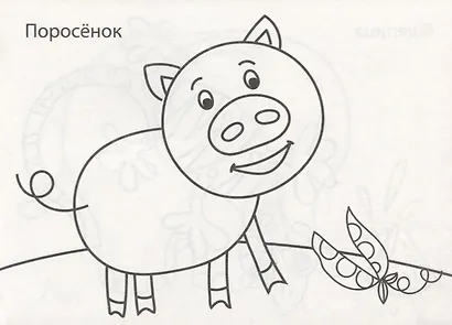 РАСКРАСКИ А5 эконом. альбомные. ЖИВОТНЫЕ - фото 5