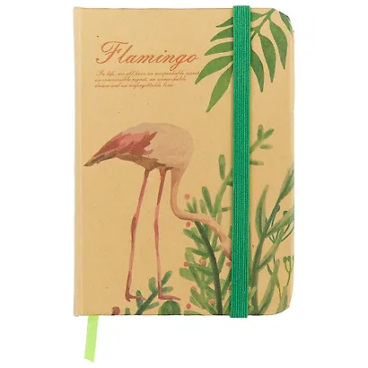 Записная книжка «Розовый фламинго», 80 листов, А7 - фото 1
