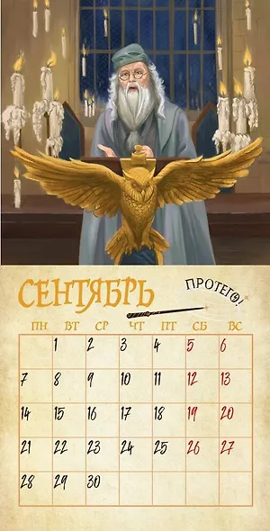 Мир Гарри Поттера. Календарь настенный на 2026 год - фото 7