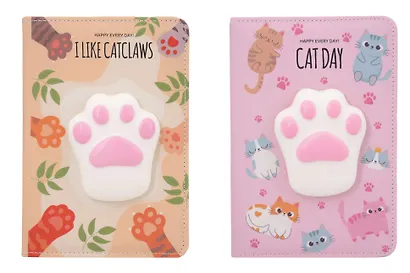 Книга для записей А5 лин. "Лапка", ассорти - фото 1