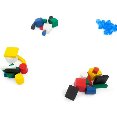 Настольная игра, Стиль Жизни, Сплэш (SPLASH), 30 деревянных блоков, 14 кристаллов для подсчета очков,инструкция - фото 5