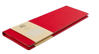 Планинг недат. 56л "Joy Book" очень красный, настольный, иск.кожа 7Б, скругл.углы, съемный тонир.блок, тисн.фольгой, евроспираль, офсет - фото 2