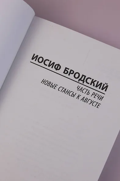 Часть речи. Новые стансы к Августе - фото 7