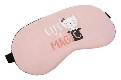 Маска для сна Кот в шляпе Life is magic (пакет) (12-37544-I109) - фото 3