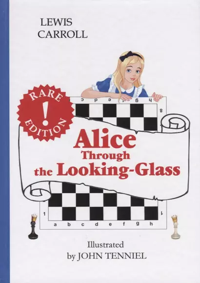 Alice. Through the Looking-Glass = Алиса в зазеркалье: сказка на анг.яз - фото 1