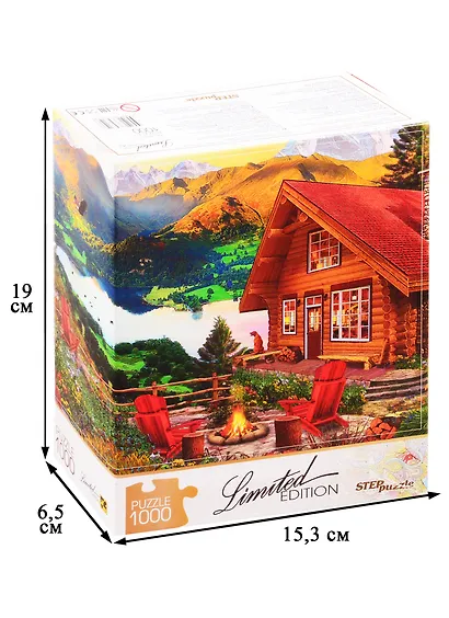 Пазл Идиллия в горах (Limited Edition) 1000 элементов Step Puzzle 79810 - фото 3