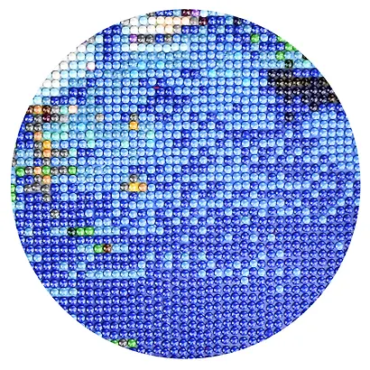 Алмазная  мозаика (набор для творчества) арт. 71402 Песик с кофе, размер: 30*30 см - фото 6