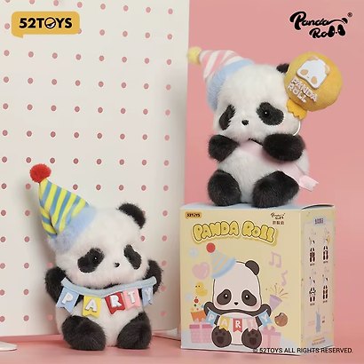 Коллекционный брелок с подвесом Panda Roll, серии "Праздничная панда", 13см, 12-52TOYS-202605, Blind Box, 52 Toys, 15+ - фото 2