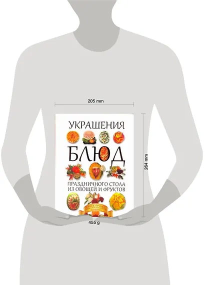 Украшения блюд праздничного стола из овощей и фруктов - фото 2
