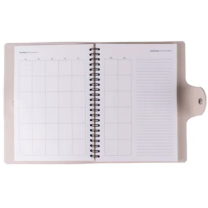 Бизнес-тетрадь А5, 96 листов в клетку, 140 х 200 "Shadow" искусственная кожа - фото 4