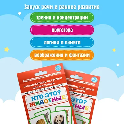 Кто это? Животные. Развивающие карточки для малышей по методике Глена Домана - фото 5