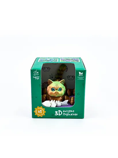 Фигурка 3D Кот Морис (пластик) (14х5) (1356) - фото 3