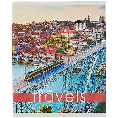 Тетрадь в линейку Listoff, Travels, 48 листов, в ассортименте - фото 5