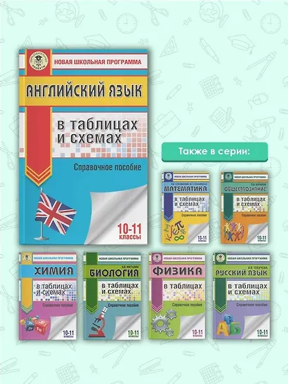 ЕГЭ. Английский язык в таблицах и схемах. 10-11 классы - фото 5