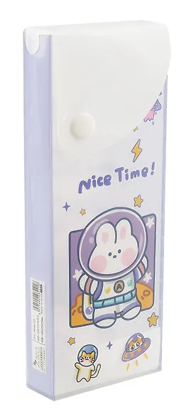 Пенал корпусный "Милые животные" на кнопке, ассорти - фото 7