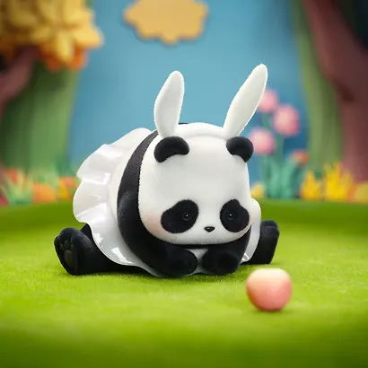 Фигурка коллекционная 52 Toys Panda Roll Ballet Performance Series в ассортименте (коробка) (10х8х8) (64654) - фото 8