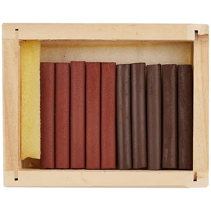 Сангина + сепия, 10 карандашей - фото 2