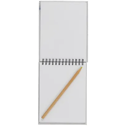 Скетчбук А6+ 125*160 40л "Клубника" белый офсет, 100г/м2, тв.обложка, евроспираль - фото 2