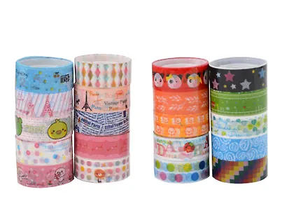 Набор декоративной клейкой ленты 20шт - фото 1