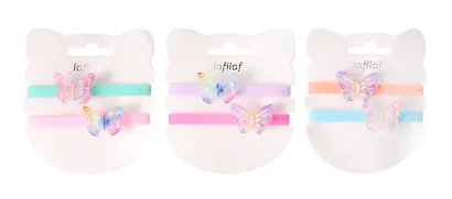 Набор парных браслетов Бабочки (силикон) (12-04407-B78) (Lafilaf) - фото 8