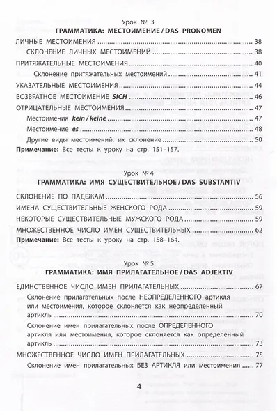 Грамматика немецкого языка. Обучающие и разъясняющие тесты-упражнения с выявлением и исправлением ошибок учащихся - фото 4