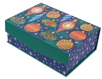 Коробка подарочная "Игрушки" 20*14*7см, Новый год, картон - фото 2