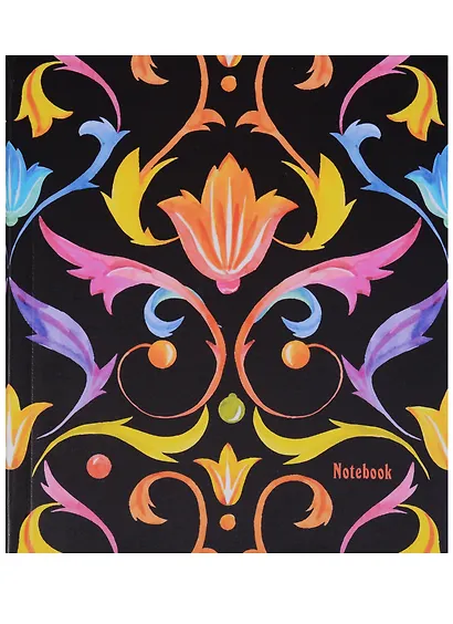 Записная книжка А6+ 96 листов "Акварельные узоры" - фото 1