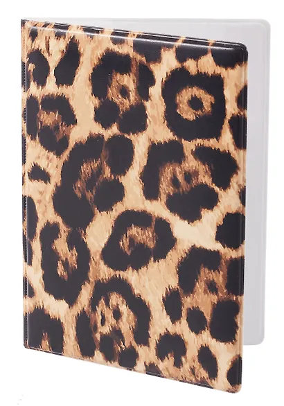 Обложка для паспорта Леопард (коричневая) - фото 4