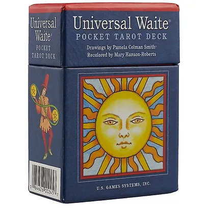 Таро Аввалон, Universal Waite pocket tarot deck (78 карт) (коробка) - фото 1