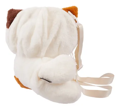 Сумочка-бананка плюшевая Котик-обнимашка (29х18х10) (12-2283-202411-B3) Bookvalno - фото 5