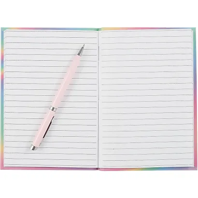 Записная книжка А6+ 64л лин. "Elements. 2" интегр.переплет, ламинация soft-touch - фото 3