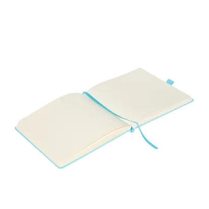 Скетчбук 20*20 80л "Sketchmarker" аквамарин, 140г/м2, слоновая кость, тв.обл. - фото 3