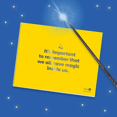 Скетчбук Сolor Balance, 20 листов, желтый - фото 2