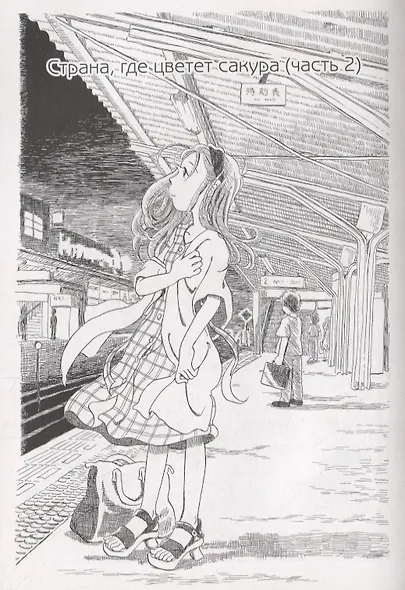 Город, где вечером стихает ветер. Страна, где расцветает сакура.  Манга - фото 6