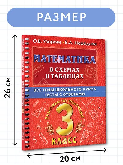 Математика в схемах и таблицах. Все темы школьного курса. Тесты с ответами. 3 класс - фото 7