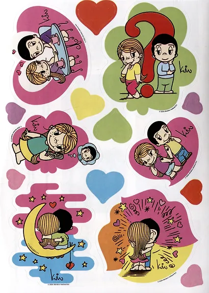 Развивающая книжка с многоразовыми наклейками и стикер-постером № МНСП 2410 "Love Is" - фото 6