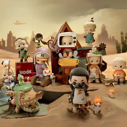 Коллекционная фигурка Nook, серии "Парк пустошей", 12cм, 12-52TOYS-202609, Blind Box, 52 Toys, 15+ - фото 2