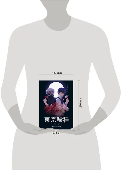 Блокнот настоящего гуля (по мотивам манги, формат А5, 80 л., блок в точку) - фото 5