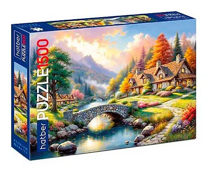 Пазл hatber "Уютный уголок",1500 элементов, А1ф, 83х58 см - фото 1