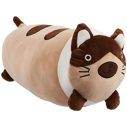 Мягкая игрушка Кот в полоску (бежевый) (40 см) (12-01009-8919) - фото 1